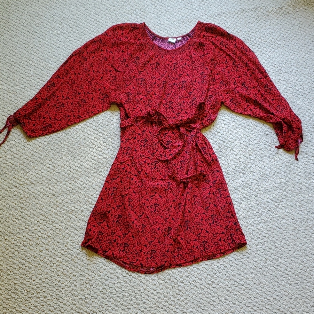 Gap mini belted dress